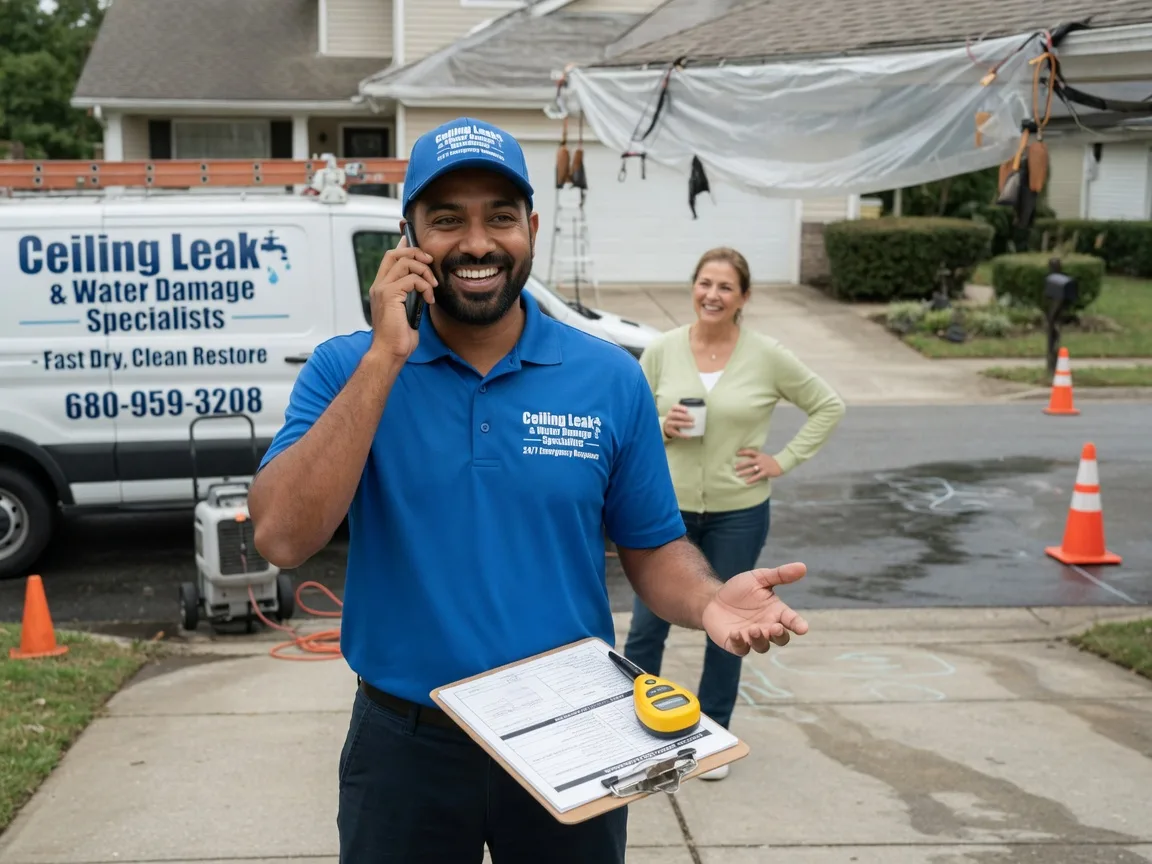 Ceiling Leak Cleanup Ravena, NY FAQs